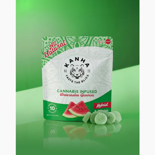 KANHA - Watermelon | Classic | Hybrid | 100mg THC | 10-pack - 1