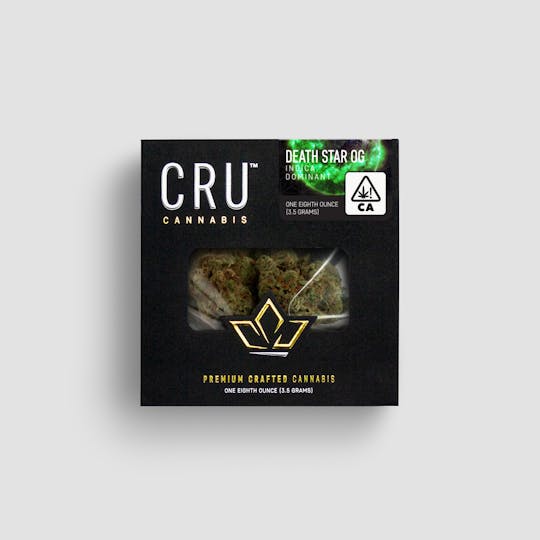 CRU Cannabis - Death Star OG (3.5 Grams) - 1