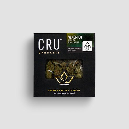 CRU Cannabis - Venom OG (3.5 Grams) - 1