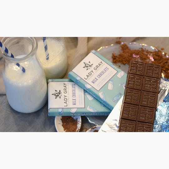 Lady Gray Gourmet Medibles - Milk Chocolate Bar - 50mg - 1