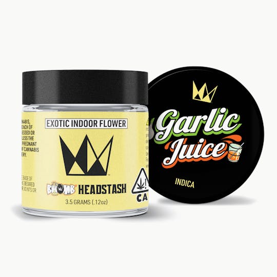 West Coast Cure - Garlic Juice - 3.5G Top Shelf Indoor Flower - Headstash - 1