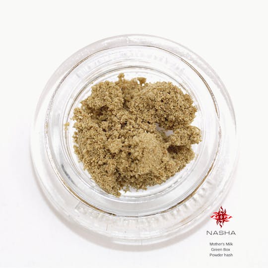 NASHA - Mother's Milk Green Powder Hash by Bandwagon Gardens - 1