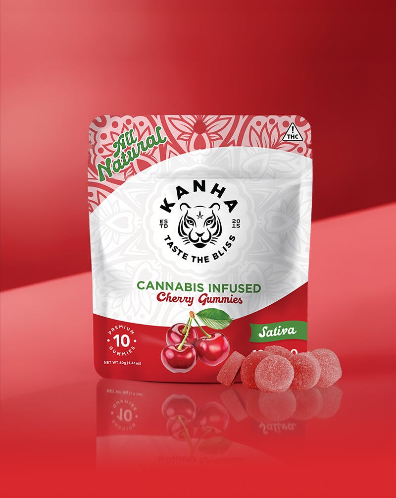 KANHA - Cherry | Classic | Sativa | 100mg THC | 10-pack - 1