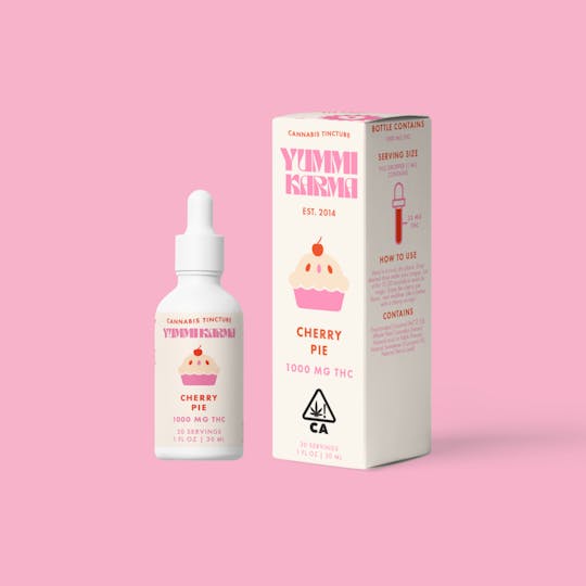 Yummi Karma - Yummi Karma Drops - Cherry Pie 1000mg THC - 1