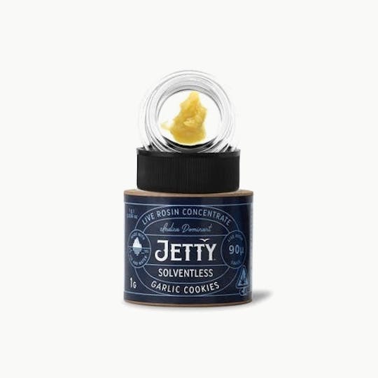 Jetty Extracts - Garlic Cookies Live Rosin Concentrate 1g - 1