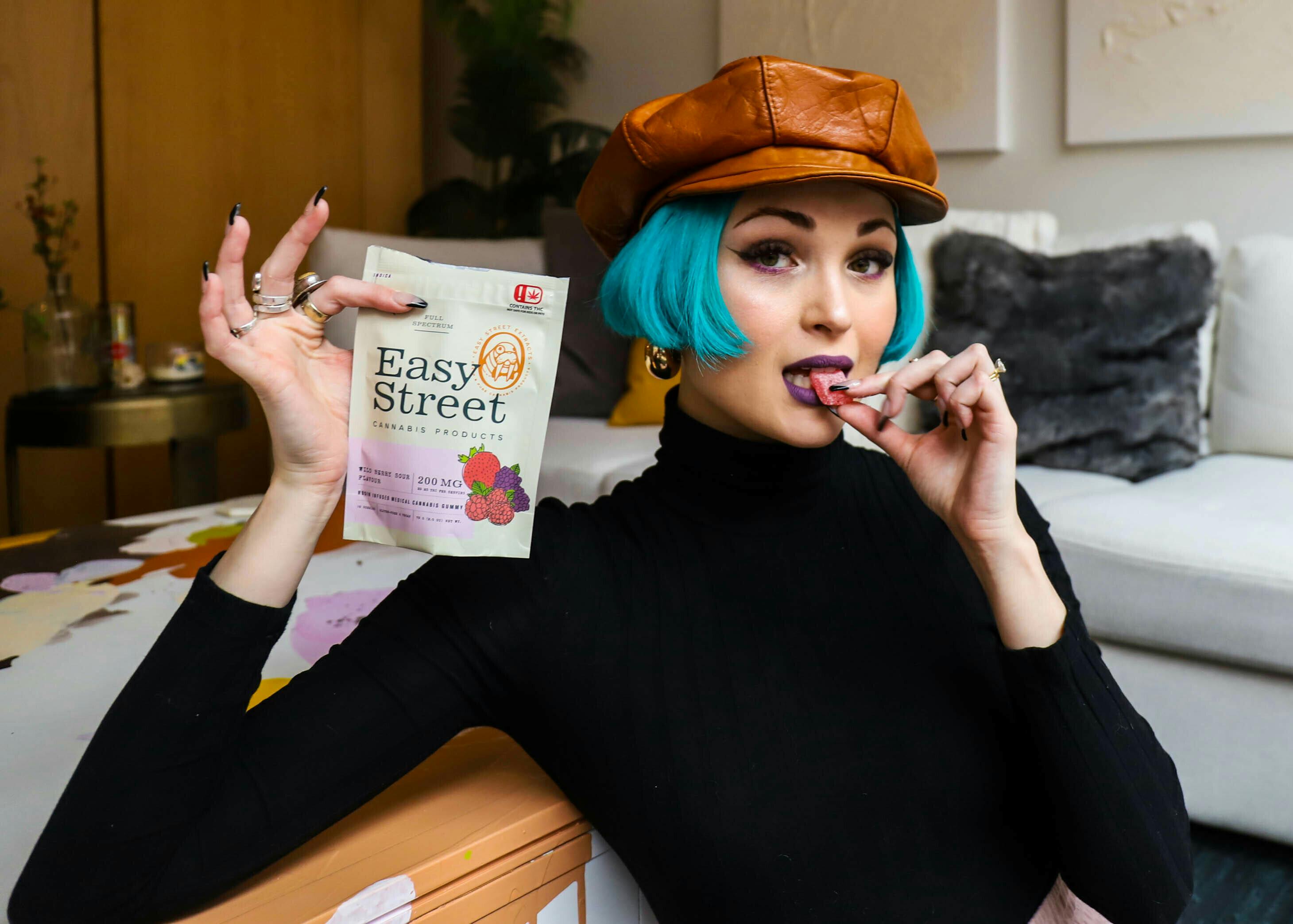 Easy Street Extracts - Wild Berry Sour - 200mg - Indica - 1