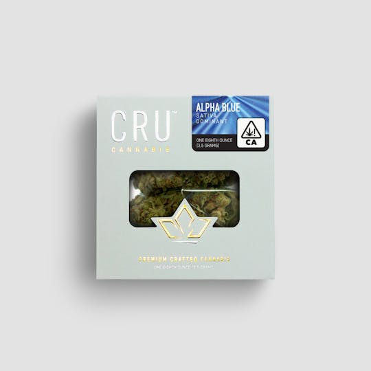 CRU Cannabis - Alpha Blue (3.5 Grams) - 1