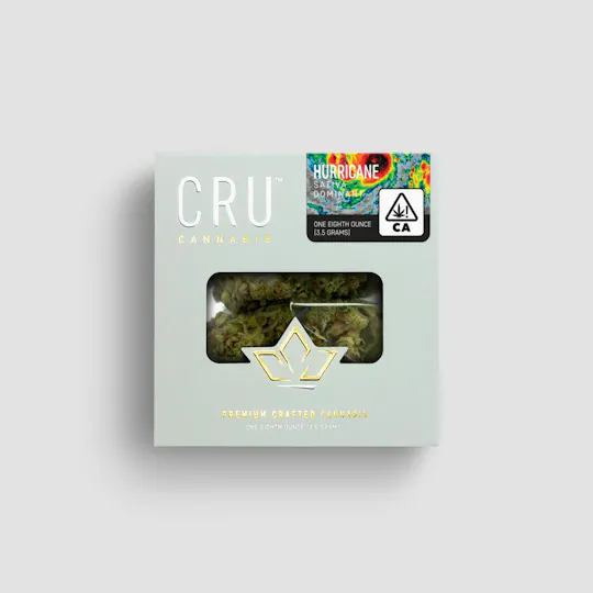 CRU Cannabis - CRU Cannabis | Hurricane | Big Buds | 3.5g - 1