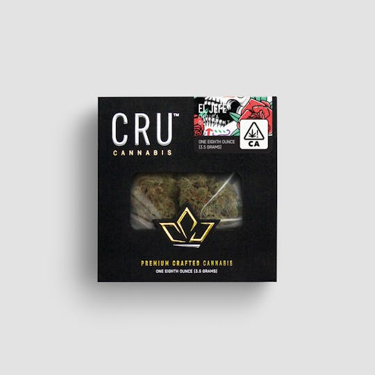 CRU Cannabis - El Jefe (3.5 Grams) - 1