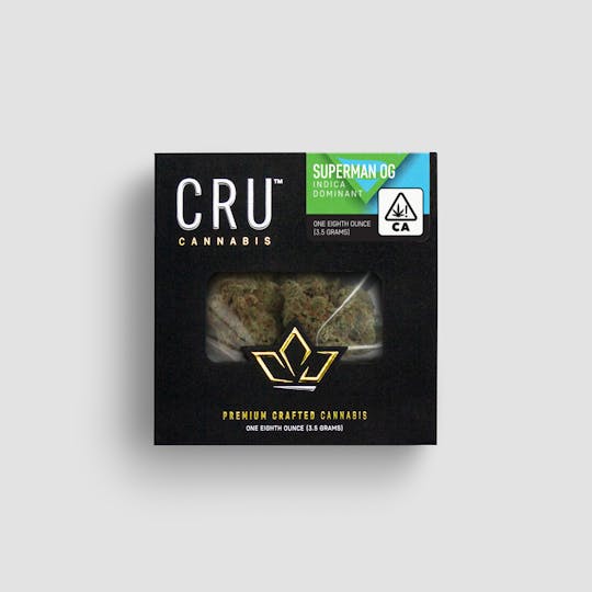 CRU Cannabis - Superman OG (3.5 Grams) - 1