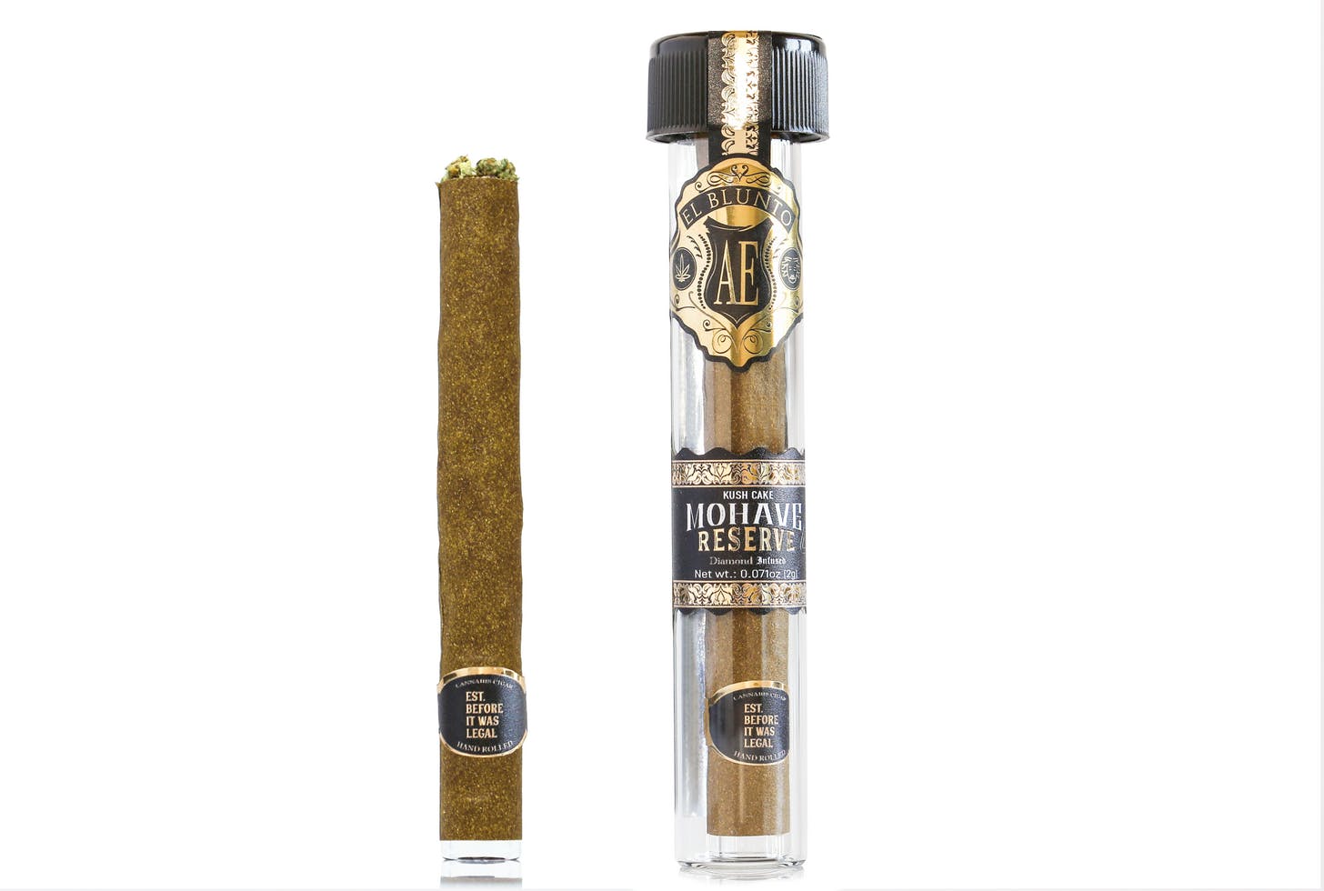 El Blunto by Albert Einstone's - El Blunto x Mohave - Kush Cake - Diamond Infused 2G [Blunt] - 1