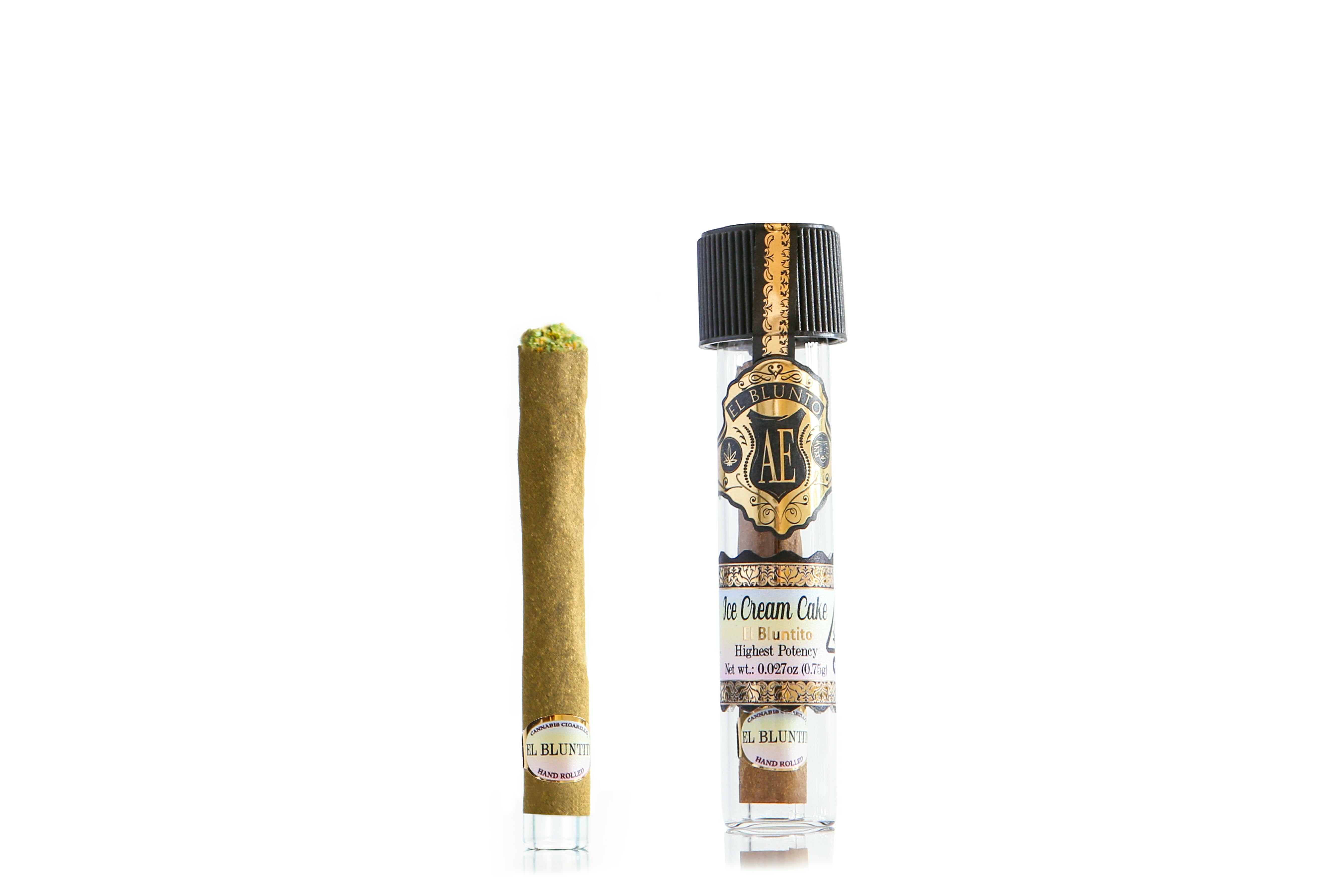 El Blunto by Albert Einstone's - El Bluntito - Ice Cream Cake - .75G Cigarillo [Mini Blunt] - 1