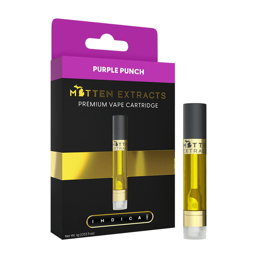 Mitten Extracts - Mitten Extracts | Purple Punch | Cartridge | 1g - 1