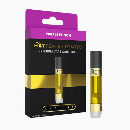 Mitten Extracts - Mitten Extracts | Purple Punch | Cartridge | 1g - 1