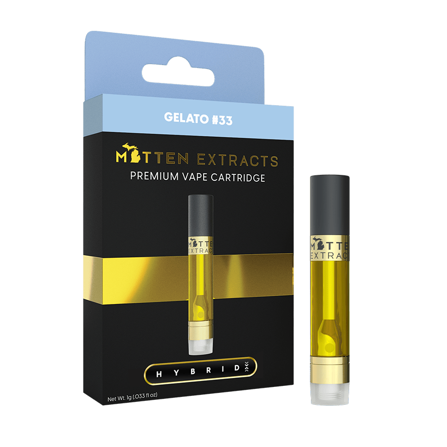 Mitten Extracts - Mitten Extracts | Gelato #33 | Cartridge | 1g - 1