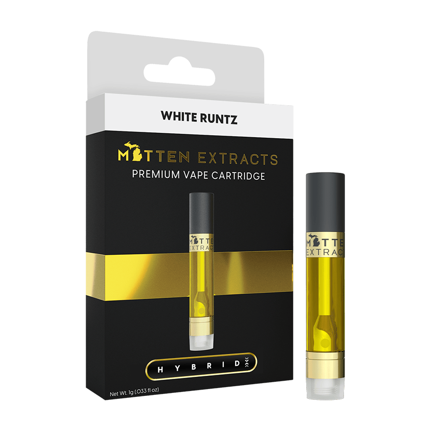 Mitten Extracts - Mitten Extracts | White Runtz | Cartridge | 1g - 1