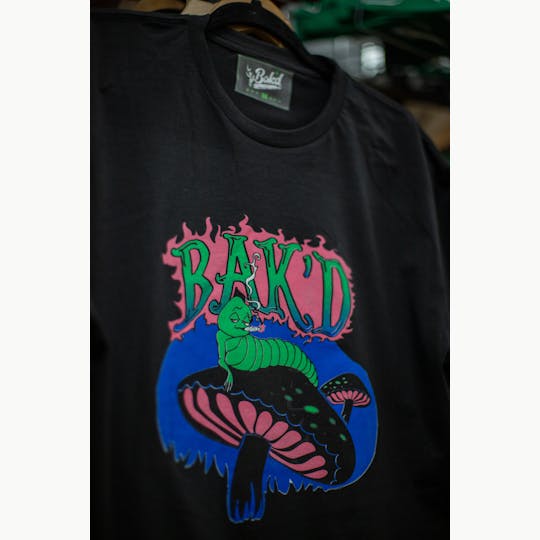 Bak'd - Bak'd Who Are Shroom? T-Shirt -Black - 1