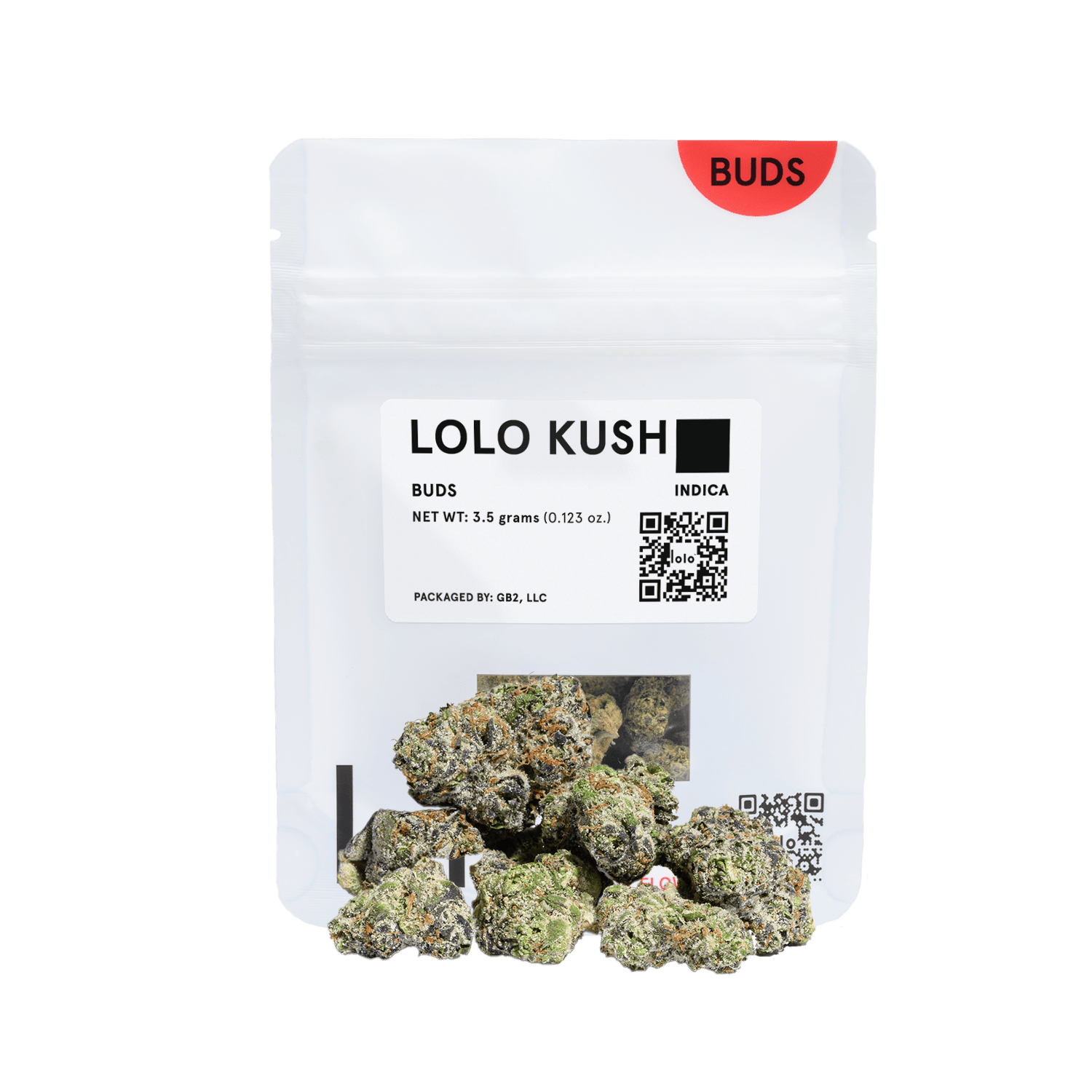 lolo - lolo | lolo Kush | Indoor Buds | 3.5g - 1