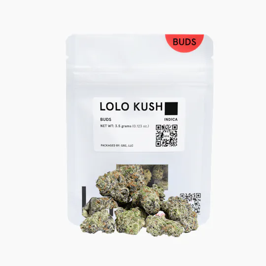 lolo - lolo | lolo Kush | Indoor Buds | 3.5g - 1