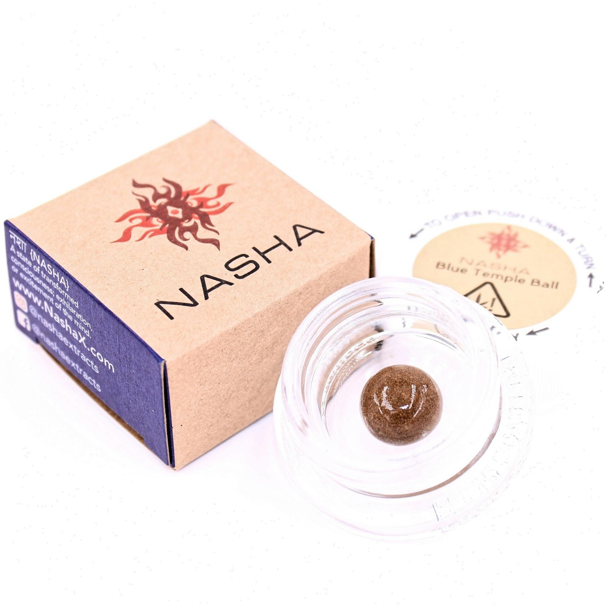 NASHA - Gas Mask OG Blue Temple Ball Hash - 1
