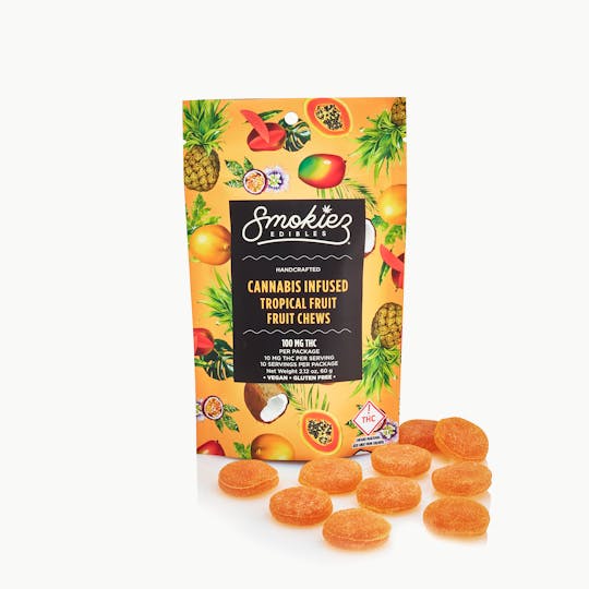 Smokiez Edibles - Tropical Fruit Fruit Chews, 100 mg - CO - 1