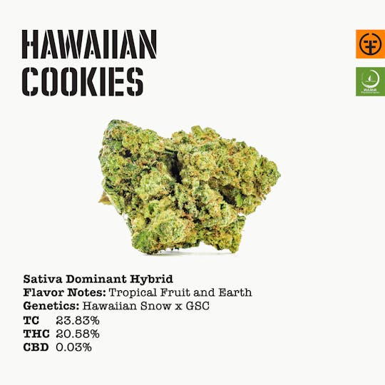 Farmer and the Felon - Hawaiian Cookies - Eighths (3.5g) - 1
