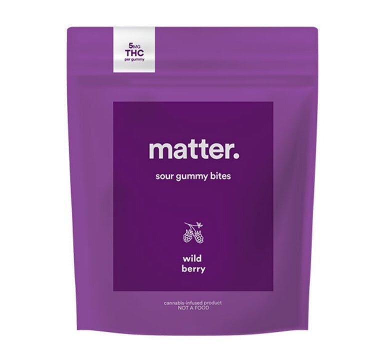 matter. - Wild Berry Sour Gummy Bites 100mg [10pk] - 1