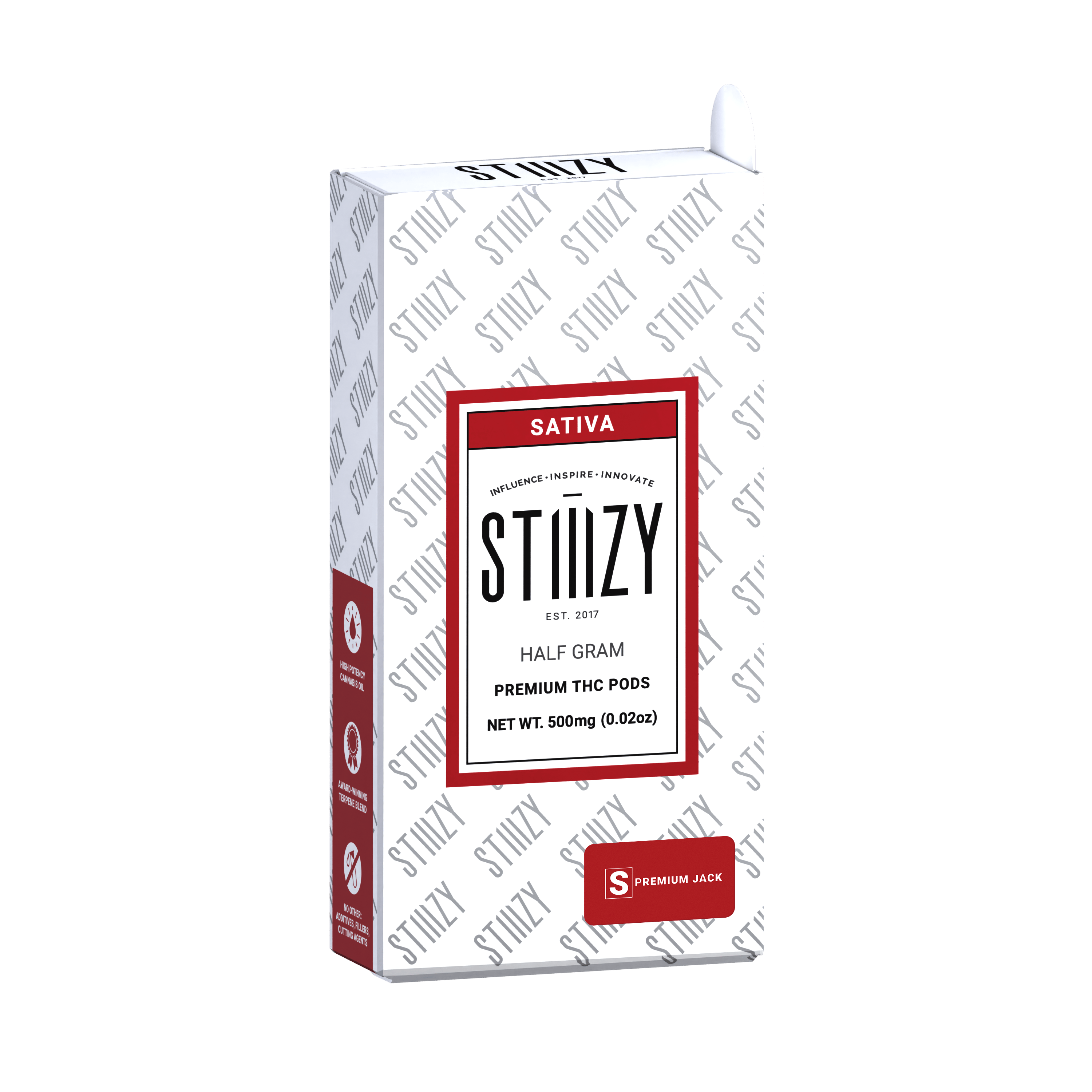 STIIIZY - Vape - PREMIUM JACK - PREMIUM THC POD .5G - IL - 1