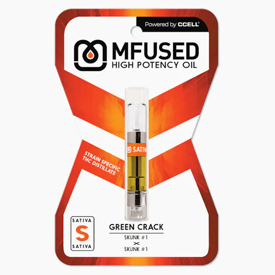 MFused - Green Crack - Strain Specific Distillate - 1