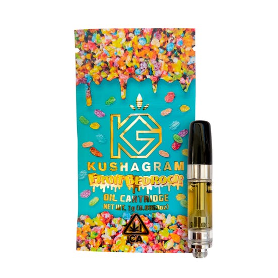 KUSHAGRAM - .⠀⠀⠀KUSHAGRAM Fruit Bedrock Premium Cartridge 1g - 1