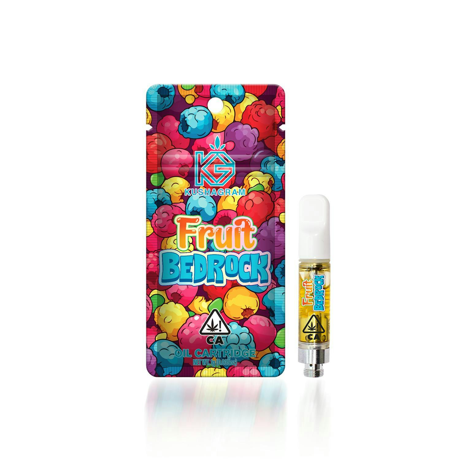 KUSHAGRAM - Fruit Bedrock Premium Cartridge - 1g - 1