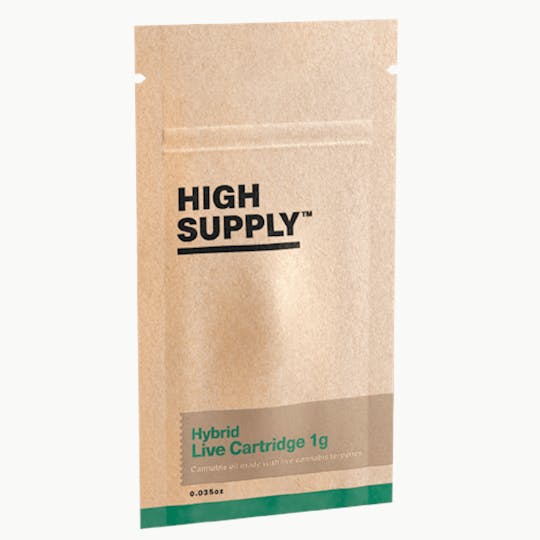 High Supply - Solar Eclipse 1g Live Resin Vape Cart - 1