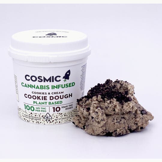 Cosmic Edibles - Cookies & Cream Cookie Dough 100MG - 1