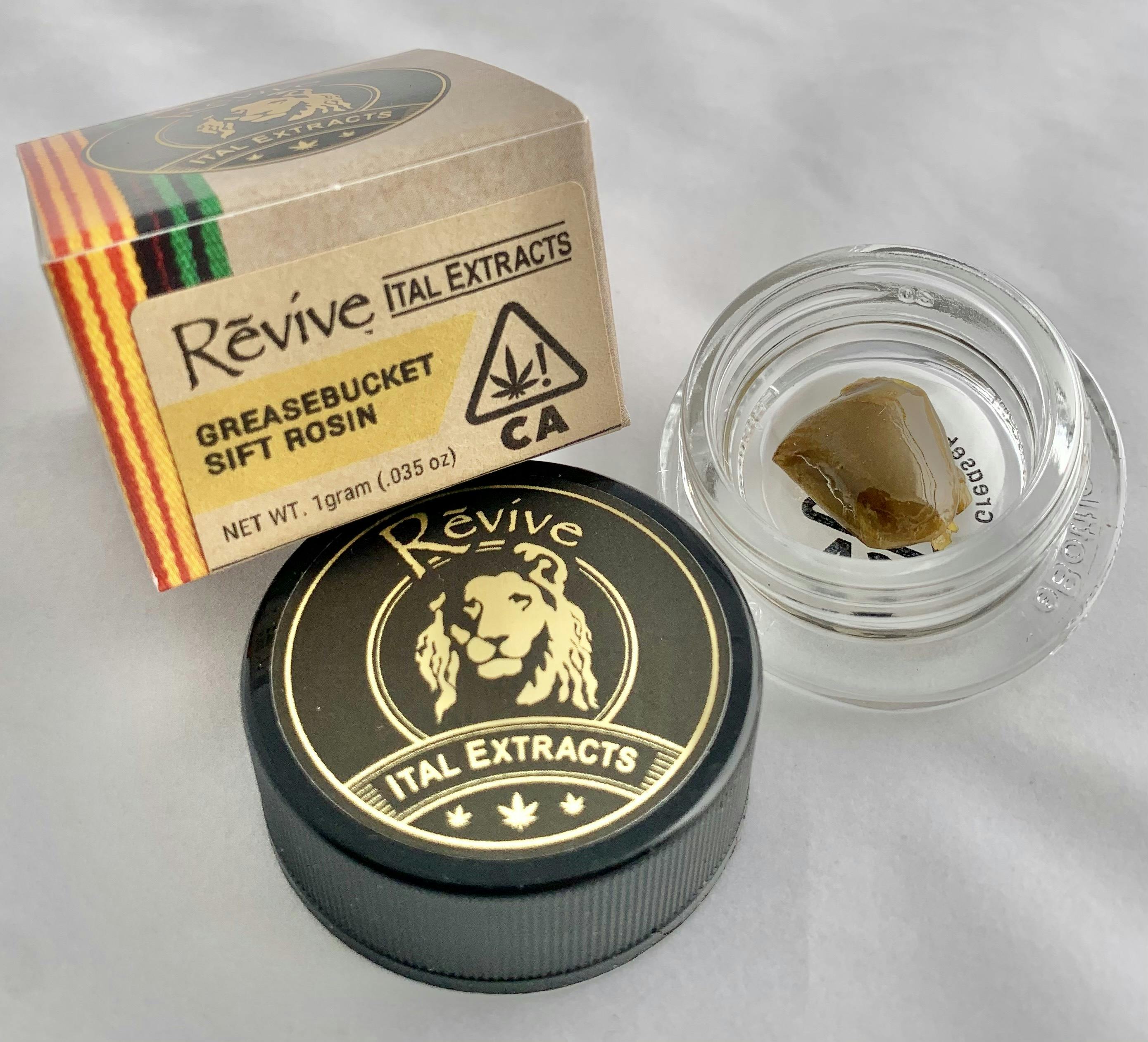Revive Pure Life - Greasebucket Sift Rosin - 1