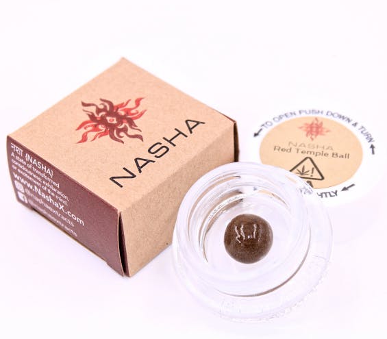 NASHA - Gas Mask OG Red Temple Ball Hash - 1
