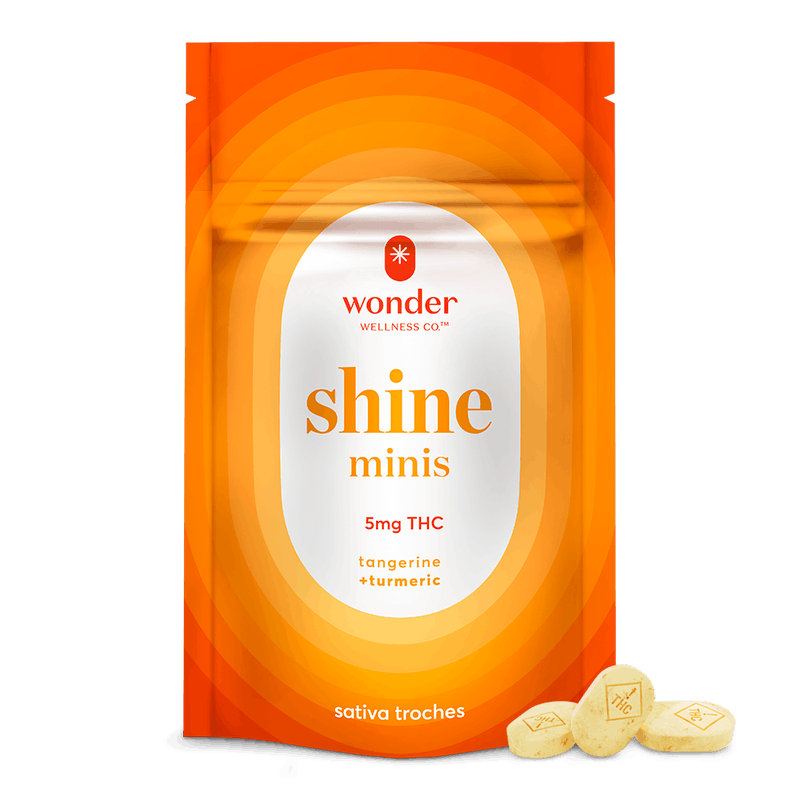 * Wonder Wellness Co. - *Wonder Shine Tangerine Mini Troches [40pk] (PA) - 1