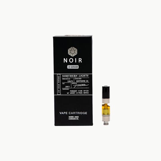 Timeless Vapes - NOIR Northern Lights 500mg Vape Cartridge (Live Resin) - 1