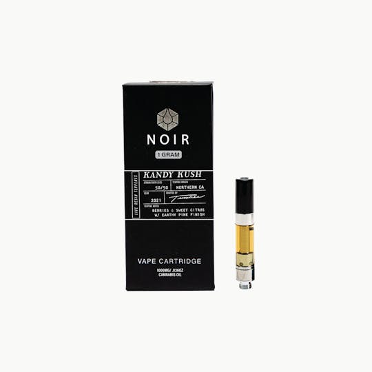 Timeless Vapes - NOIR Kandy Kush 1000mg Vape Cartridge (Live Resin) - 1