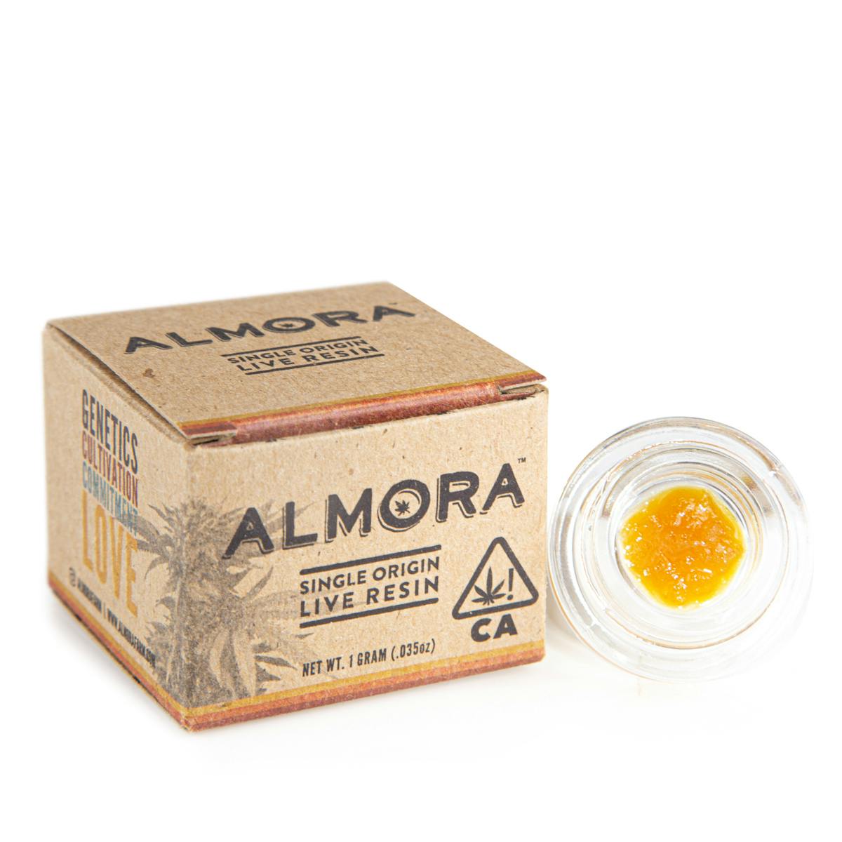 Almora - Banana Dream Live Resin Sugar - 1g Jar - 1