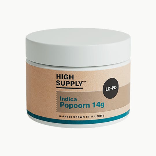High Supply - Lo-Po Indica Popcorn 14g - 1
