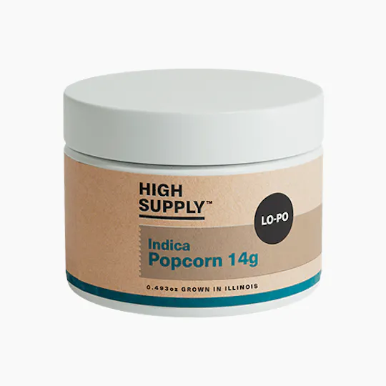 High Supply - Lo-Po Indica Popcorn 14g - 1