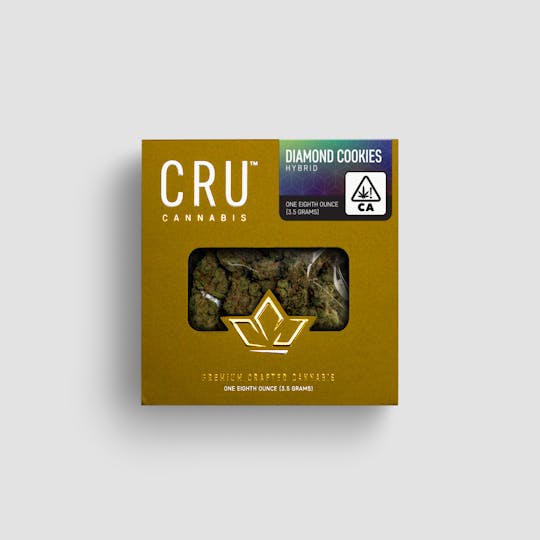 CRU Cannabis - Diamond Cookies (3.5 Grams) - 1