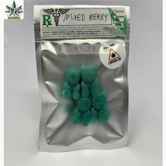 Organic Goods - 100mg Hybrid Mixed Berry Gummies - 1