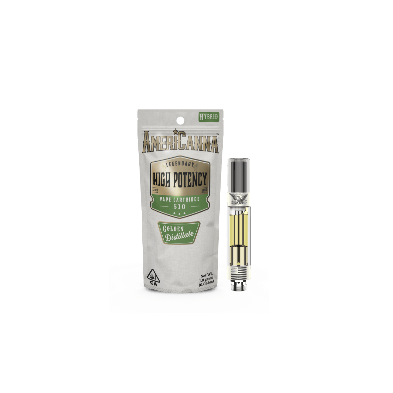 AmeriCanna - Skywalker OG 1g High Potency Distillate Vape Cart - 1
