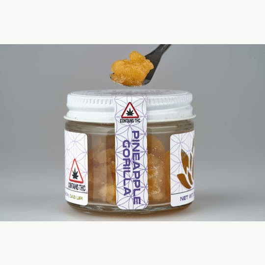 Ripple Wellness - Concentrate - Cured Badder - Pineapple Gorilla - 1