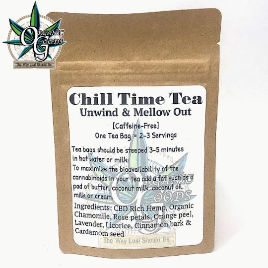 Organic Goods - Chill Time CBD Tea - 1