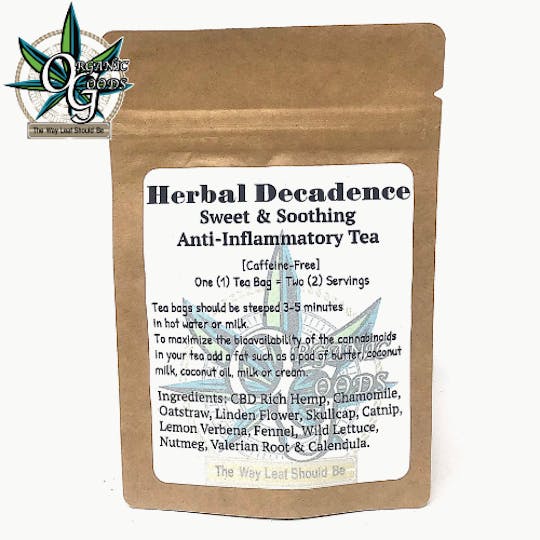 Organic Goods - Herbal Decadence CBD Tea - 1