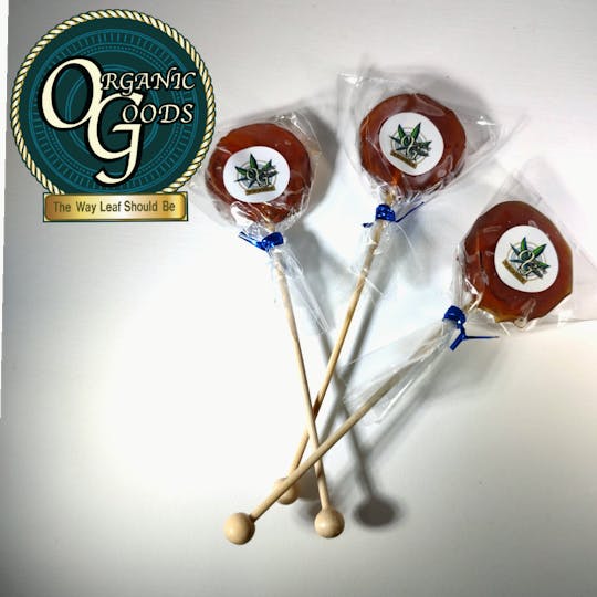 Organic Goods - CBD Raw Honey Pops - 1