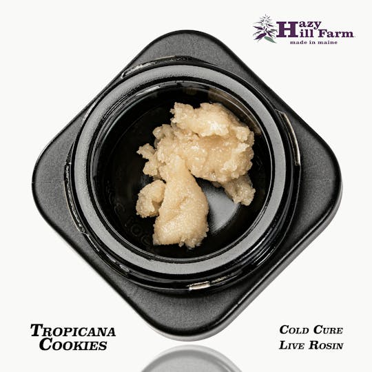 Hazy Hill Farm - Tropicana Cookies - "Cold Cure" Live Hash Rosin - 1
