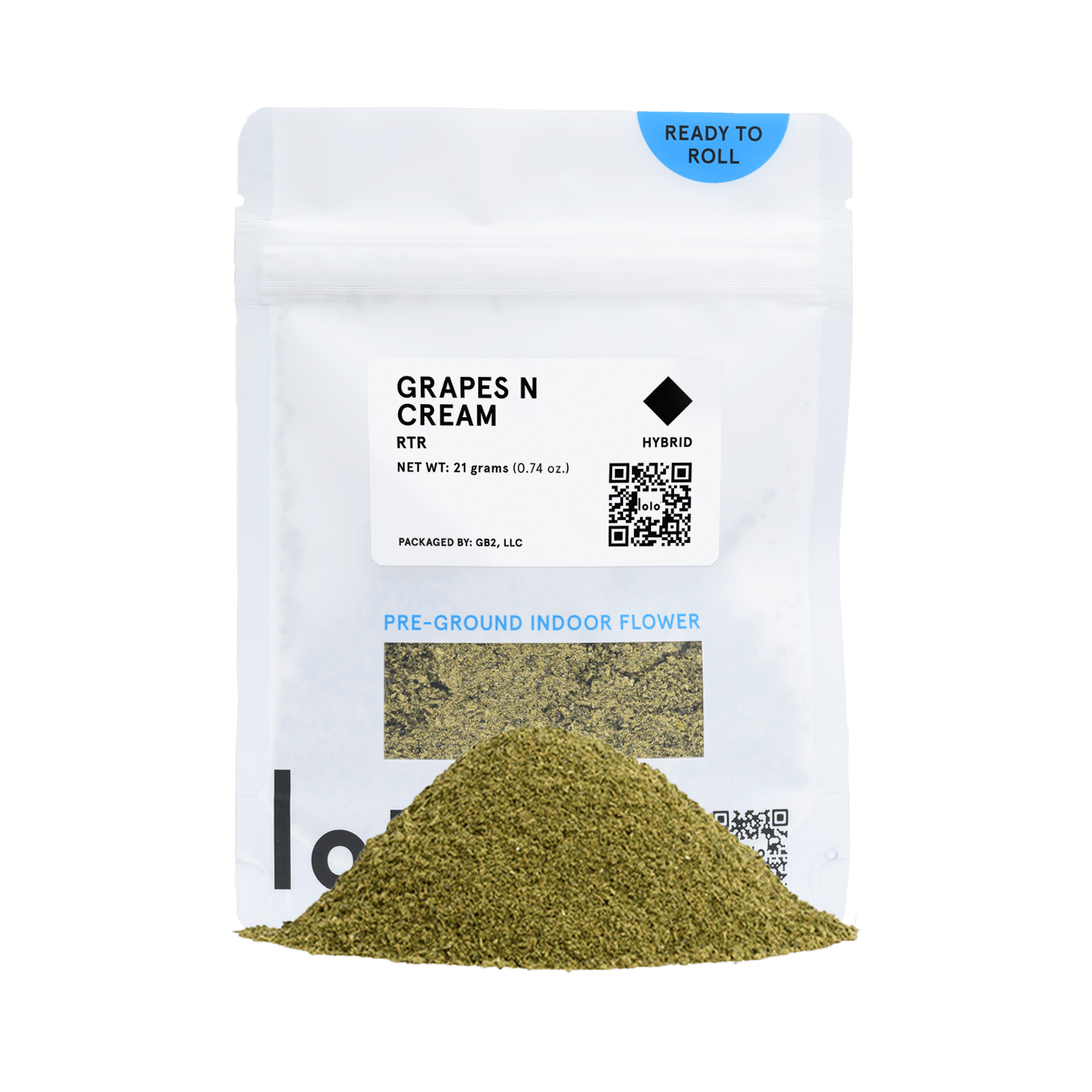 lolo - lolo | Grapes N Cream | Indoor Ready To Roll | 21g - 1